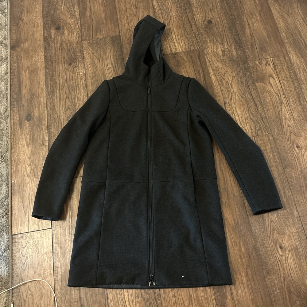 lululemon athletica Black Trench Coat